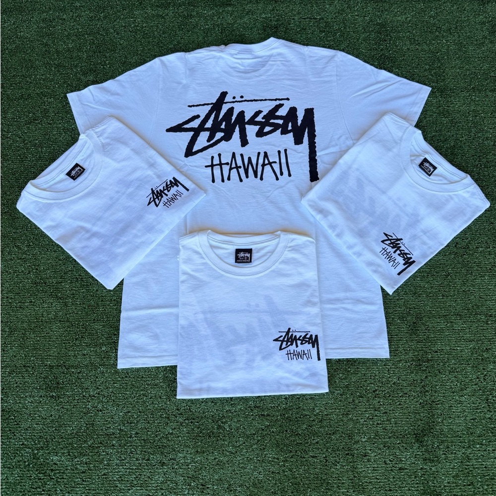 Stussy White Kids Short Sleeve Tee